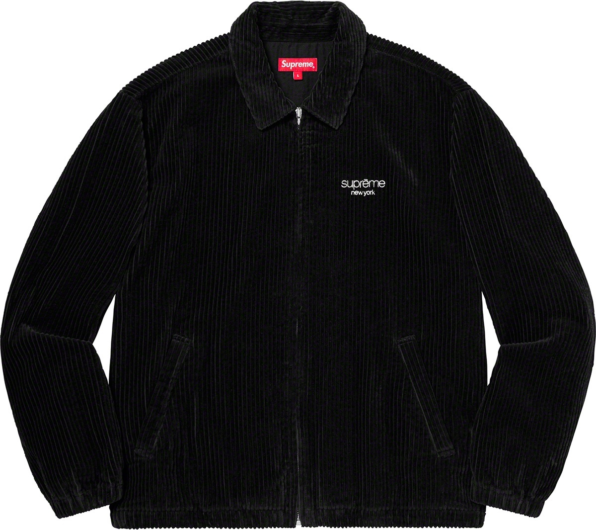 Wide Wale Corduroy Harrington Jacket view 11